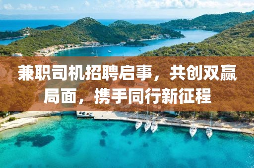 兼职司机招聘启事，共创双赢局面，携手同行新征程