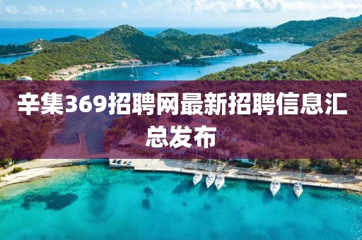 辛集369招聘网最新招聘信息汇总发布