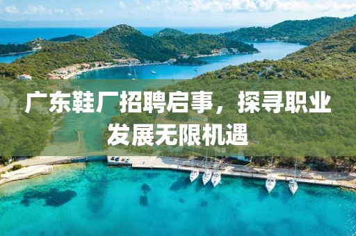 广东鞋厂招聘启事，探寻职业发展无限机遇