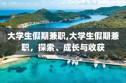 大学生假期兼职,大学生假期兼职，探索、成长与收获