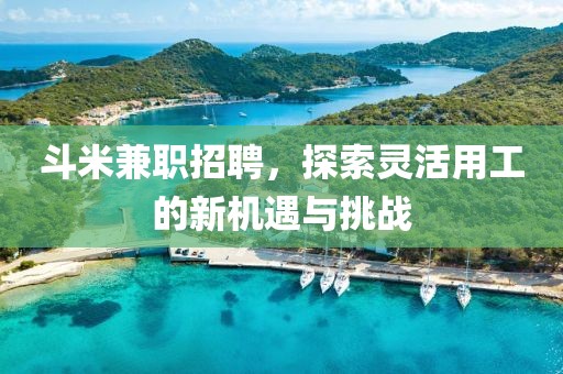 斗米兼职招聘，探索灵活用工的新机遇与挑战